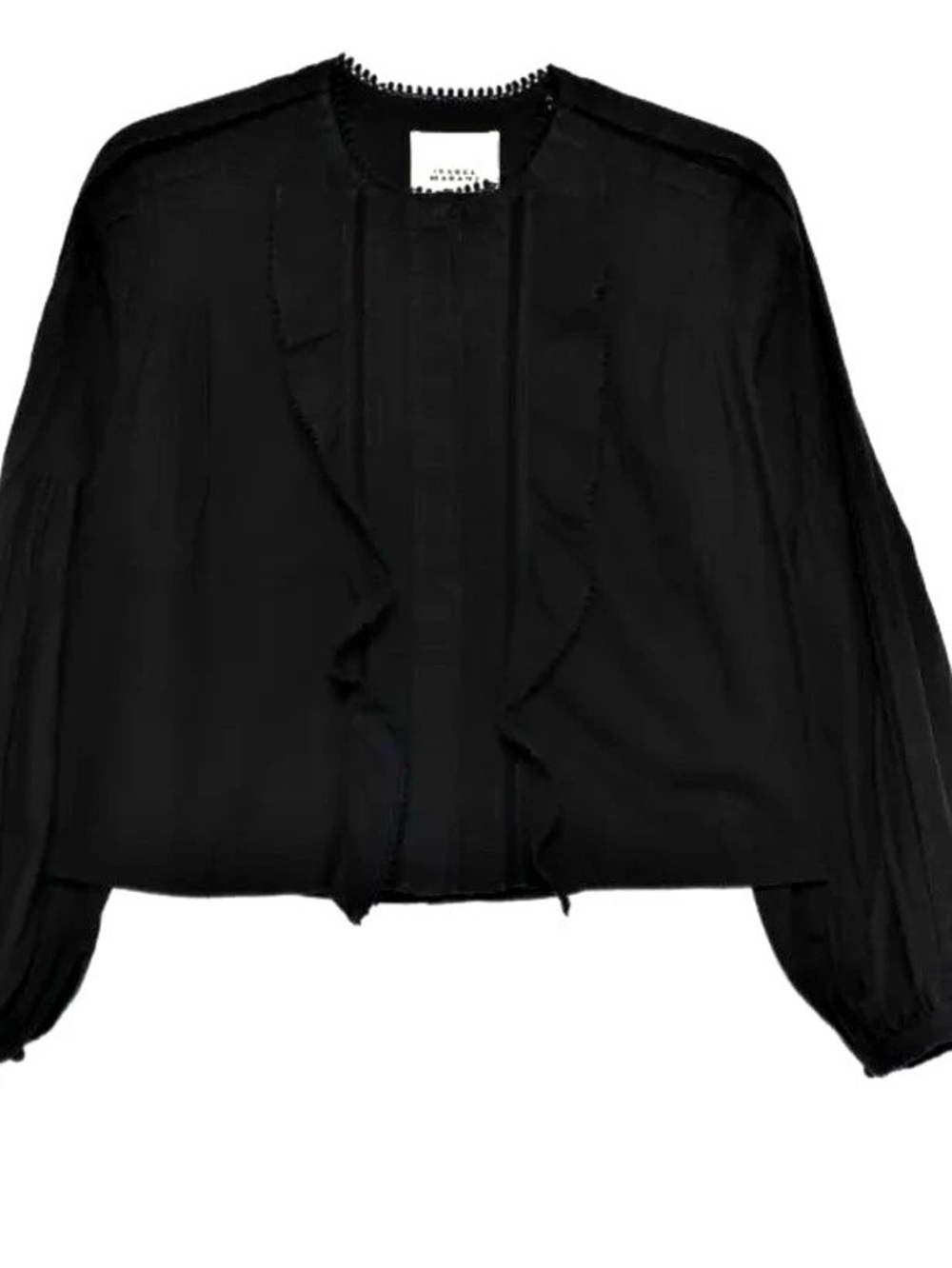 Isabel Marant Cubraly Shirt Black Blouse